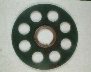 pu coating on bead mill plate